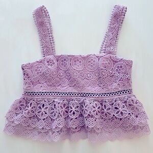 Lovers and Friends Ashlynn top in lilac